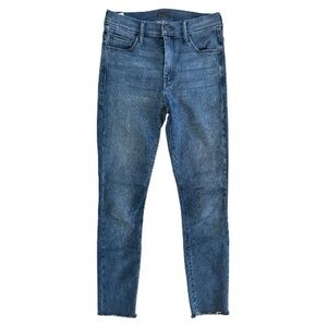 MOTHER The High Waisted Looker Ankle Fray in The Trip to Love Size 26